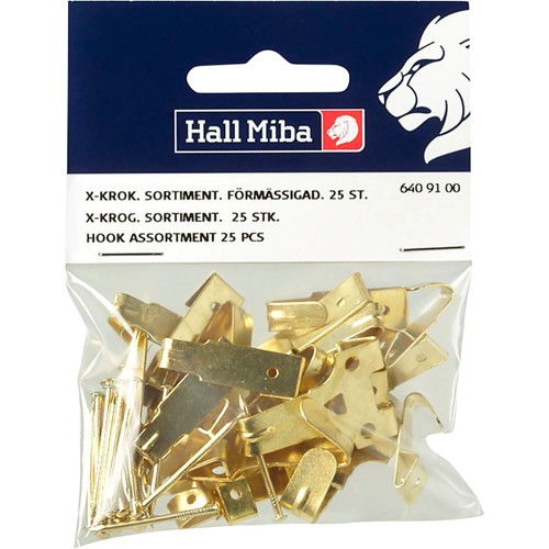 X-krokar 25p Hall Miba