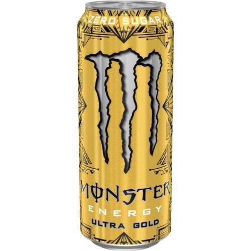 Energidryck Ultra Gold Sockerfri 50cl Monster Energy