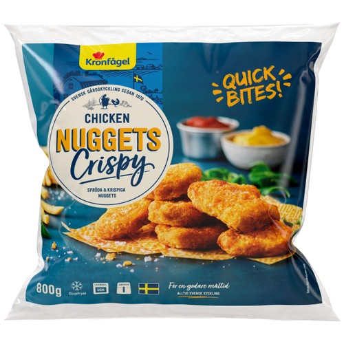 Chicken nuggets crispy 800g Kronfågel