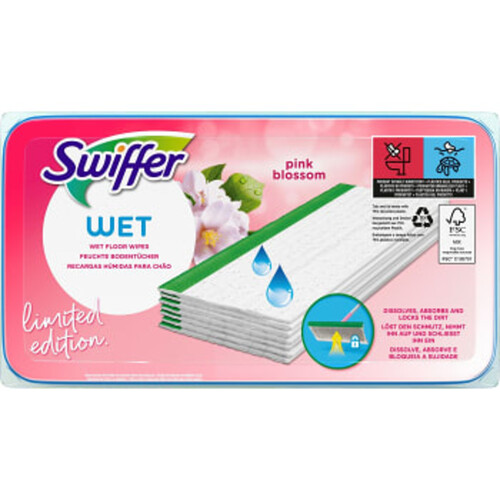 Våtrefill 24p Rosa Bandet Swiffer