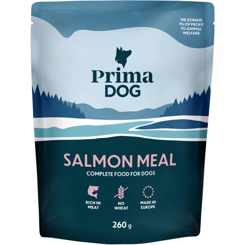 Våtfoder Salmon Meal 260g PrimaDog