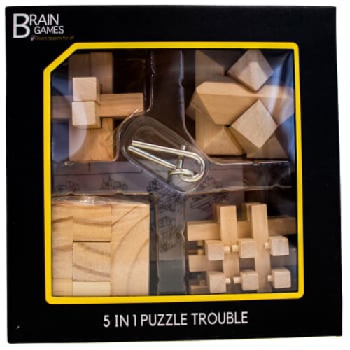 Spel 5 i 1 Puzzle Brain Games