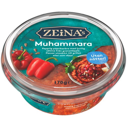 Paprikaröra Muhammara 170g Zeinas