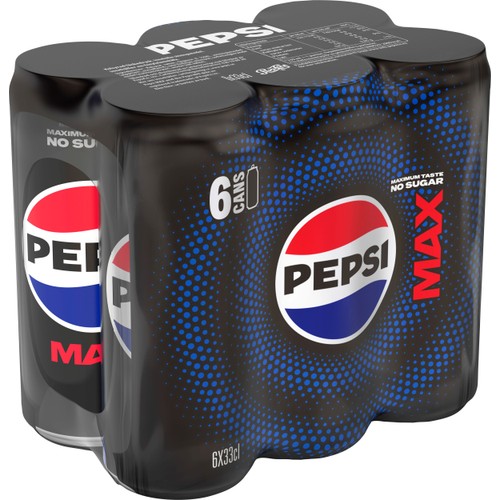 Läsk Pepsi Max 6x33cl Pepsi
