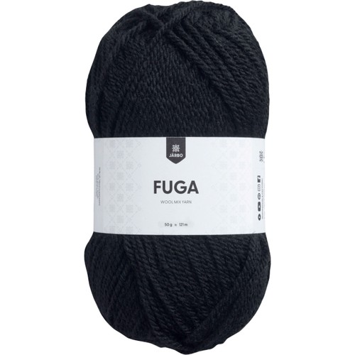Garn Fuga Svart 50g Järbo