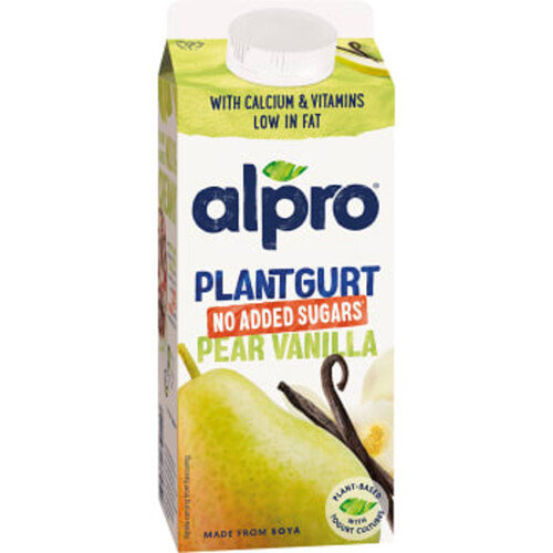 Plantgurt Päron Vanilj 750g Alpro