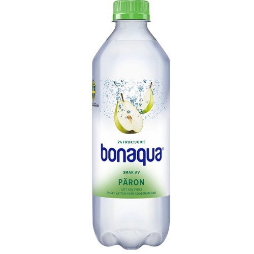 Vatten Kolsyrad Päron 50cl Bonaqua silver