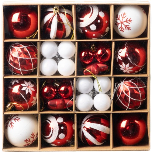 Julkulor Candy cane 42 st Nordic Season