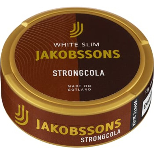 Strong Cola white 13 Gram Jakobsson´s