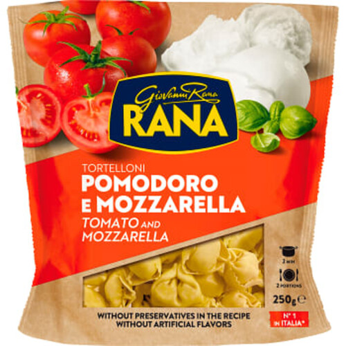 Färsk Pasta Tortelloni Tomat Mozzarella 250g Rana