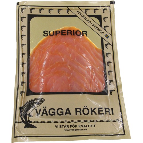 Lax Kallrökt Skivad 150g Vägga Rökeri