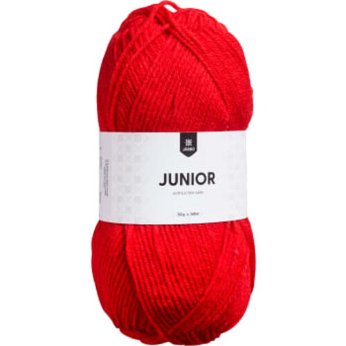 Garn Junior Röd 50g Järbo