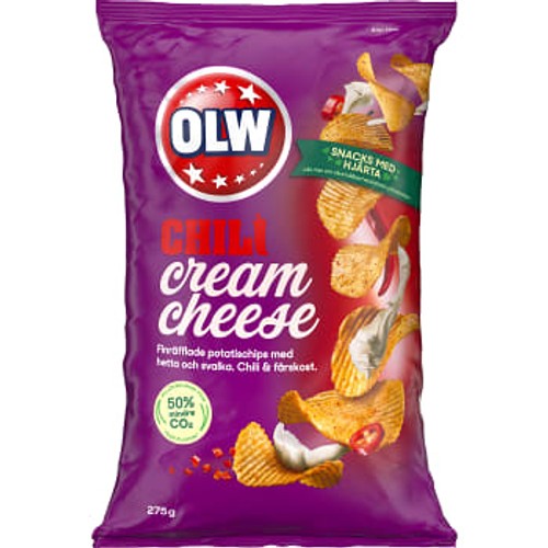 Chips Chili cream cheese 275g Olw