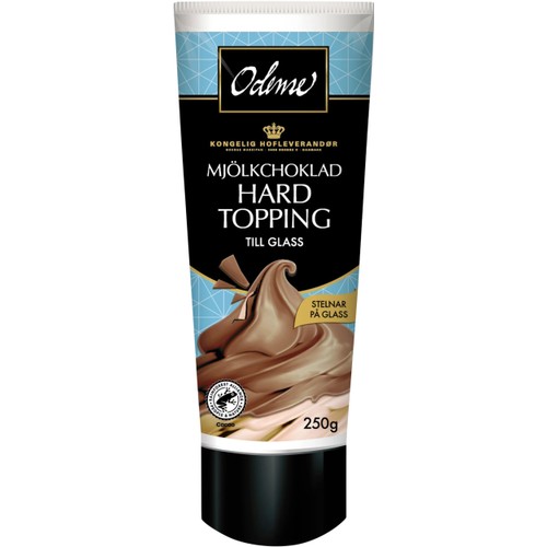 Glassås Hard Topping Choklad 250g Odense