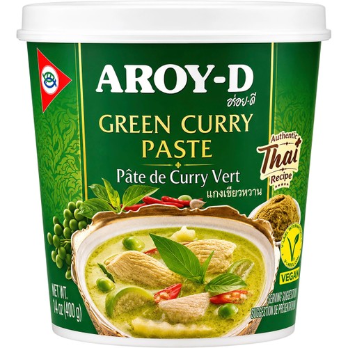 Currypasta Grön 400g Aroy-D