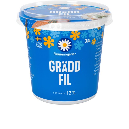 Gräddfil 12% 3dl Skånemejerier
