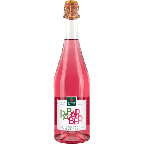 Mousserande Rabarbervin 0.5% 75cl Kiviks Musteri