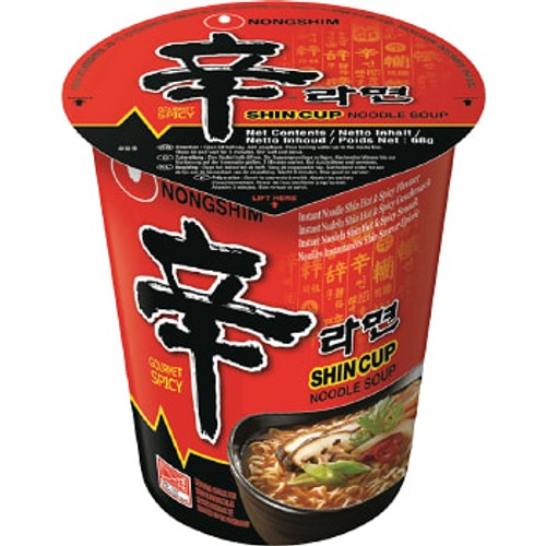 Nudlar i kopp Shin Cup 68g Nongshim