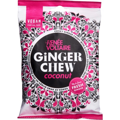 Ginger Chews Kokosnöt 120g Renée Voltaire