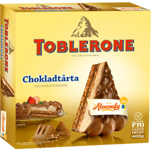 Mandeltårta Toblerone Glutenfri Fryst 400g Almondy