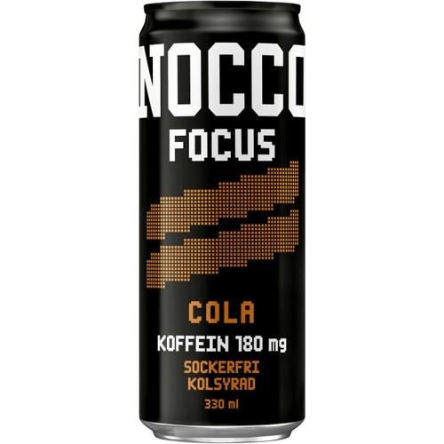 Energidryck Focus Cola 33cl Nocco