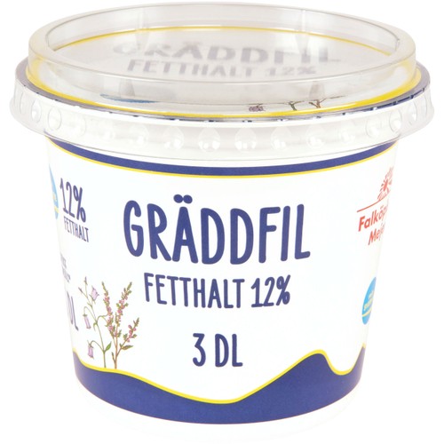 Gräddfil 12% 300g Falköpings Mejeri