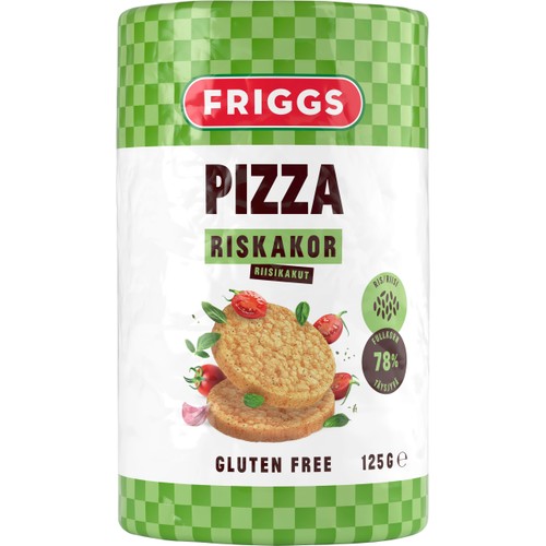 Riskakor med Pizzasmak 125g Friggs