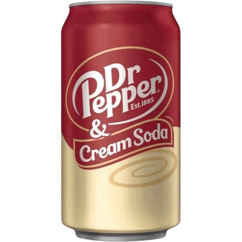 Läsk Cream Soda 330ml Dr Pepper