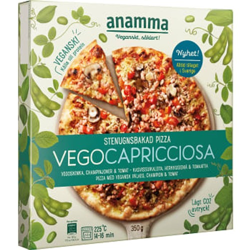 Pizza Vego Capriciosa 350g Anamma