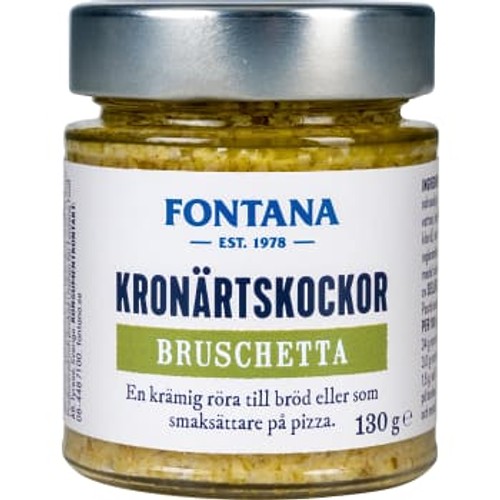 Kronärtskockor Bruschetta 130g Fontana
