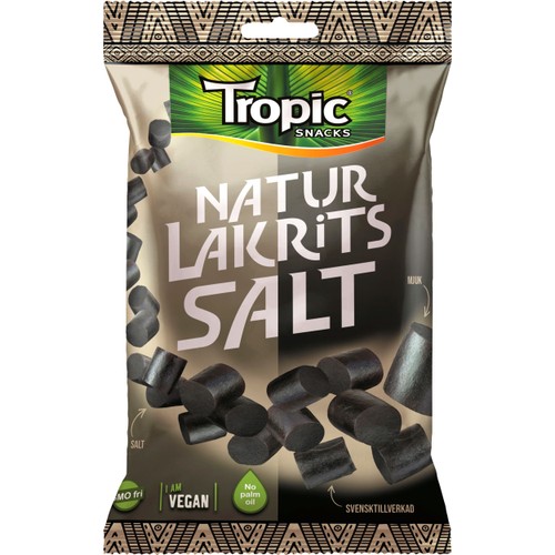 Naturlakrits Salt 150g Tropic Snacks