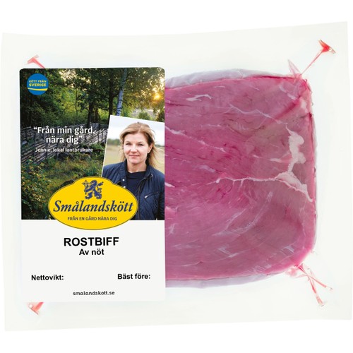 Rostbiff Färsk ca 800g Smålandskött