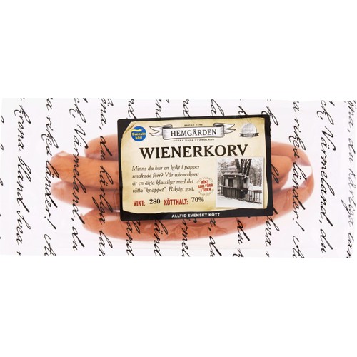 Wienerkorv 400g Hemgården