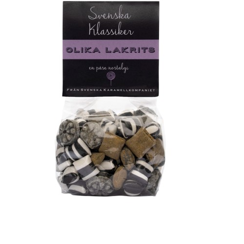 Olika Lakrits 200g Svenska Karamellkompaniet