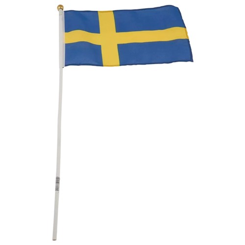 Tygflagga med pinne