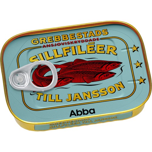 Ansjoviskryddade Sillfiléer 125g Grebbestad