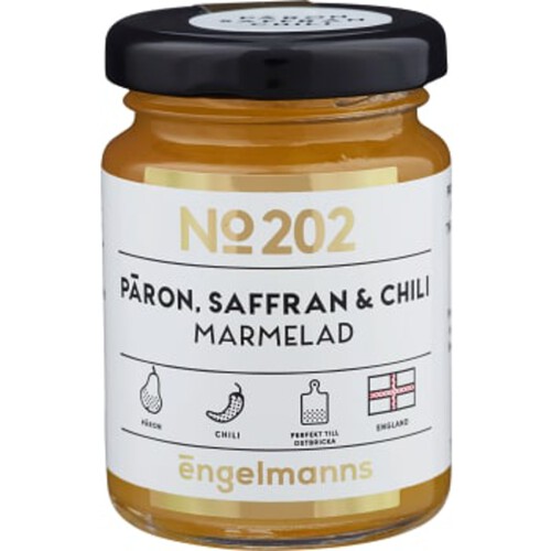 Marmelad Päron, Saffran & Chili 115g Engelmanns