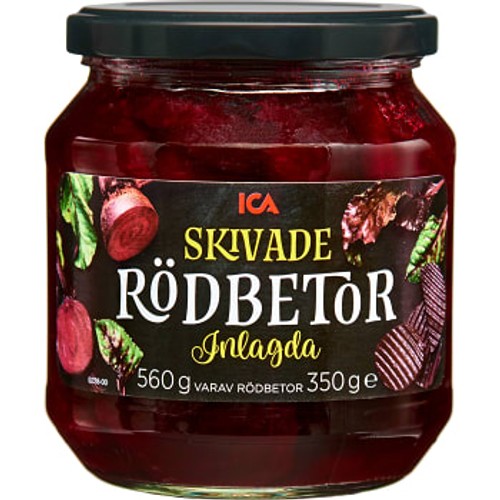 Skivade & inlagda Rödbetor 560g ICA