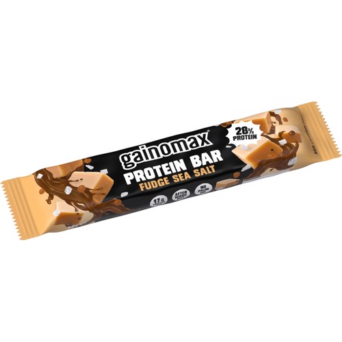 Proteinbar Fudge & havssalt 60g Gainomax