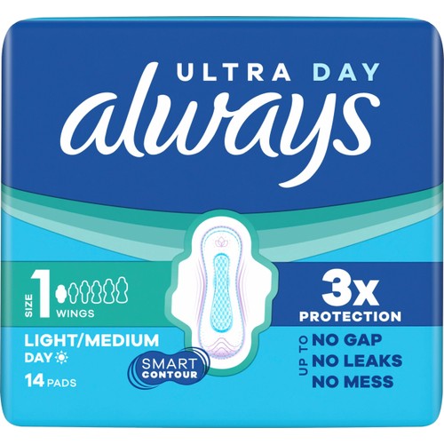 Binda Ultra Normal med vingar size 1 14-p Always