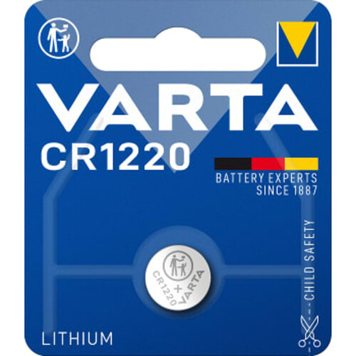 Litiumbatteri CR1220 1-p