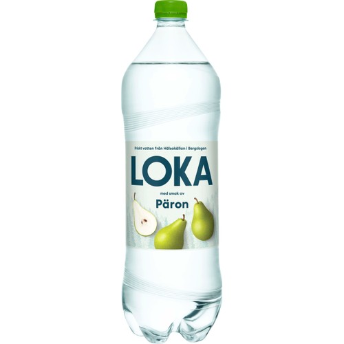 Vatten Kolsyrad Päron 1,5l Loka
