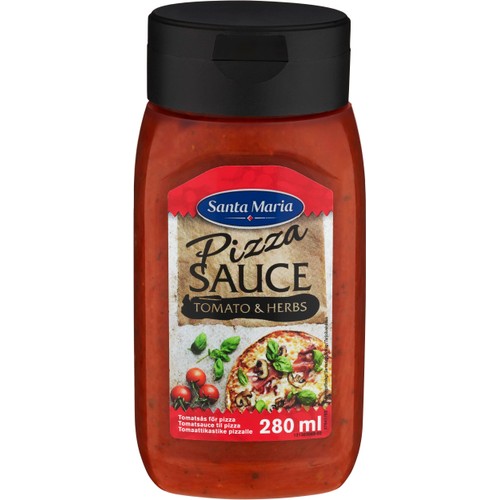 Pizza sauce Tomat & Örter 280g Santa Maria