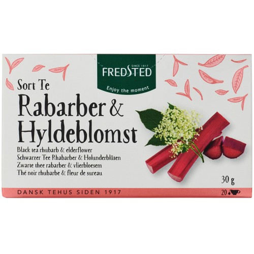 Örtte Rhubarb & Elderflower 20-p Fredsted
