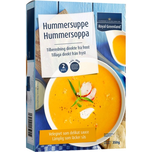 Hummersoppa Fryst 350g Royal Greenland