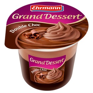 Chokladmousse Dubbel choklad 4,4% 190g Grand Dessert