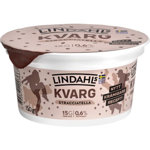 Kvarg Stracciatella 0,6% 150g Lindahls