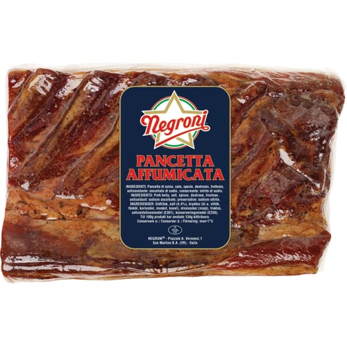 Pancetta Affumicata i skivor ca 14g, Negroni