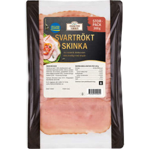 Skinka Svartrökt 300g Charkuterifabriken