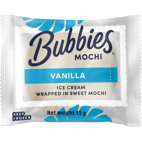 Glass Mochi Vanilj 35g Bubbies